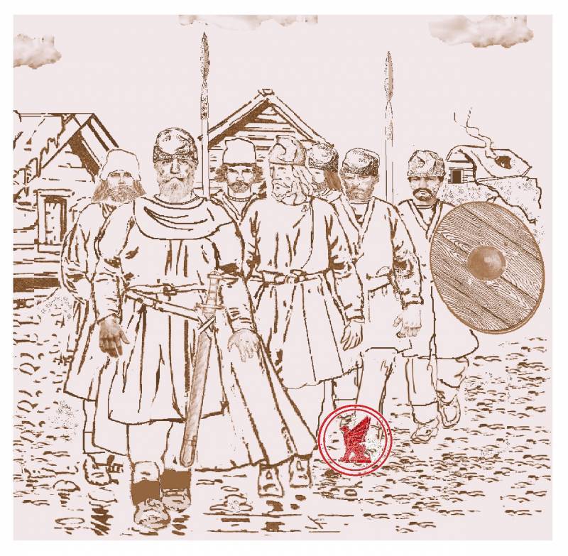 Род и военная организация ранних славян VI—VIII веков