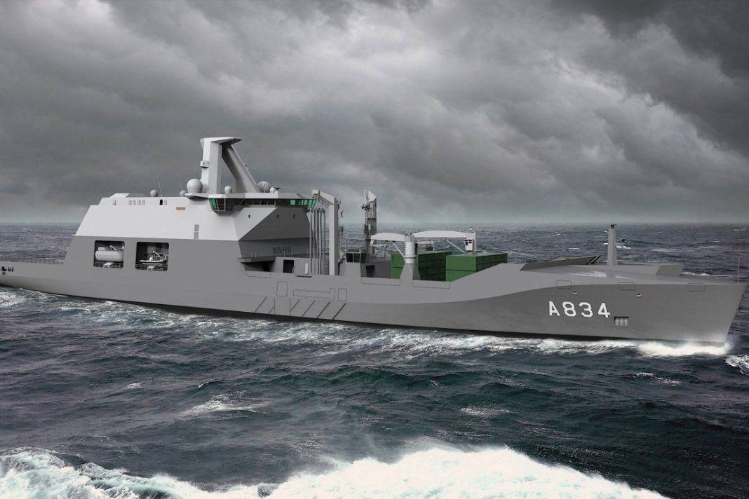 ВМС Нидерландов подтвердили строительство корабля обеспечения