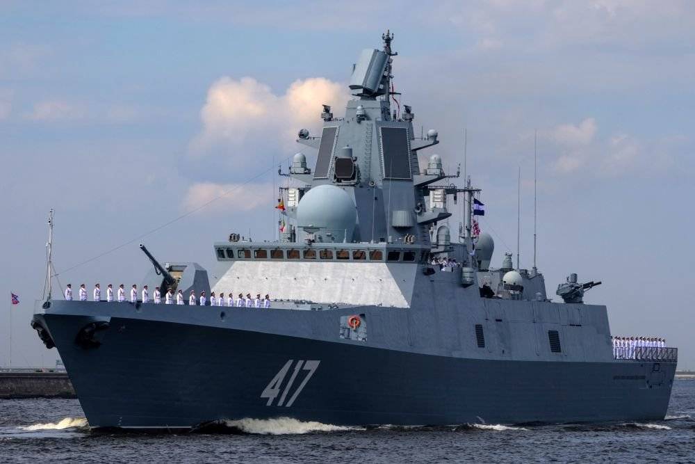 Новые "адмиральские" фрегаты ВМФ РФ предназначены для дальнего океана