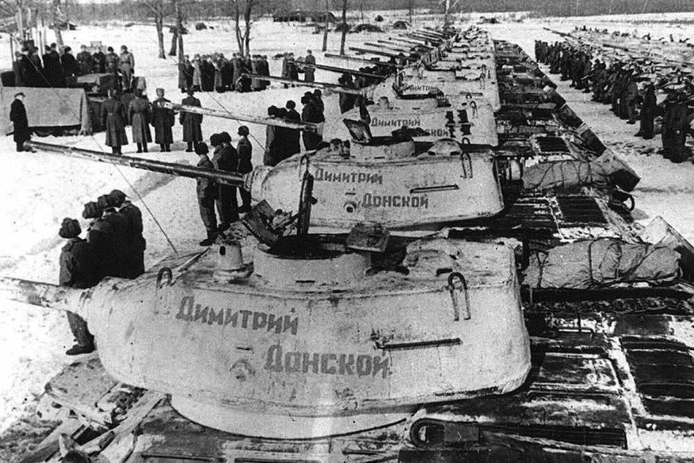 Колонна "Дмитрий Донской": как церковь подарила Красной армии 40 танков