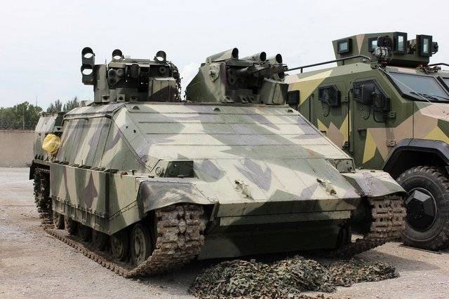 Украинский "мусорный танк" "Азовец" превратился в тяжелый БТР "Дон"