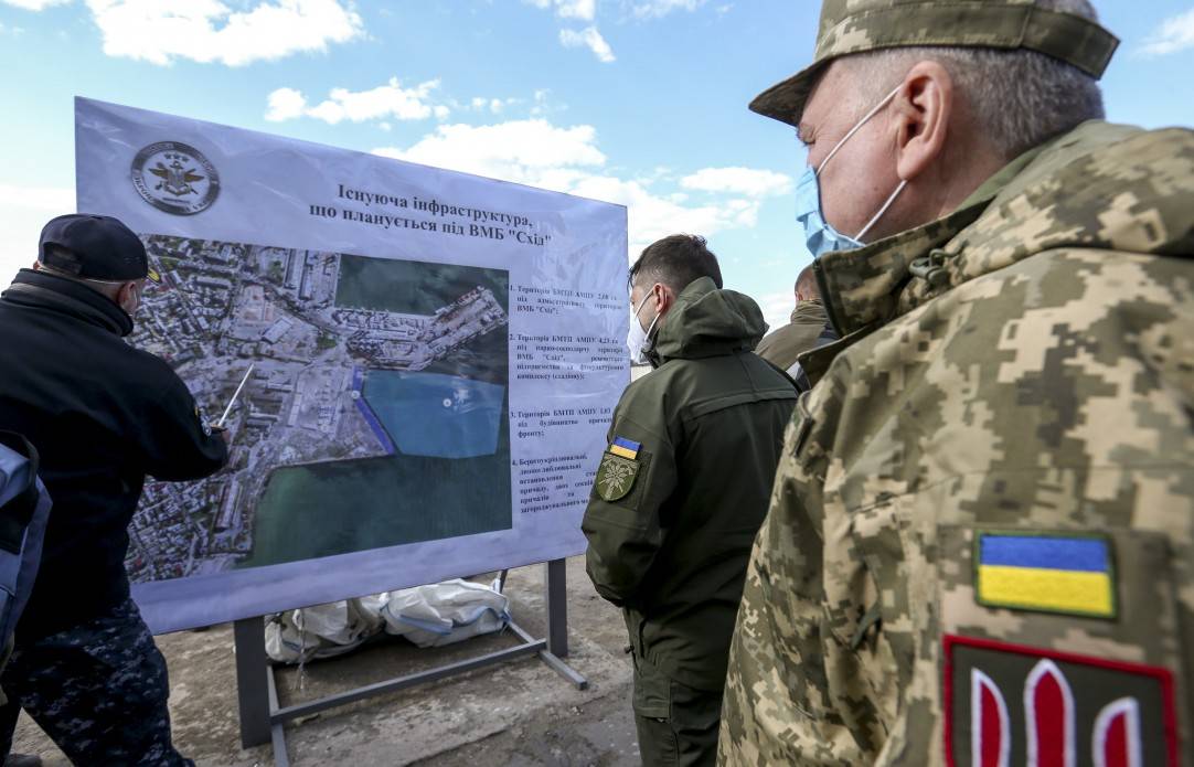 Чмут: Зеленский выдал России секреты новой базы ВМС на Азове
