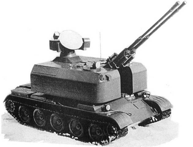 Танковая "Адская молотилка" - ЗСУ-52-7 могла превратиться в точную "Волгу"