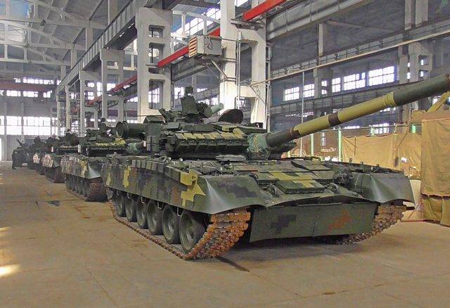 На Украине похвастались тремя сотнями Т-64 и Т-80 с тепловизорами