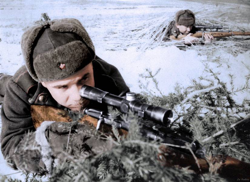 История неуловимого советского снайпера, о котором немцы слагали легенды