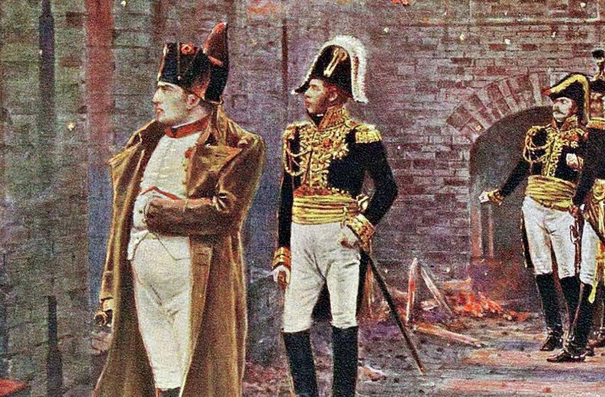 Почему Наполеон пошёл на Москву, а не на Петербург?