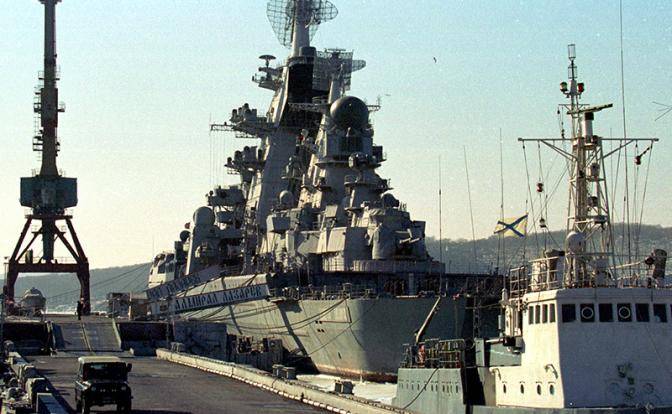 Олигархи утопят атомный крейсер «Адмирал Лазарев» Большим Камнем