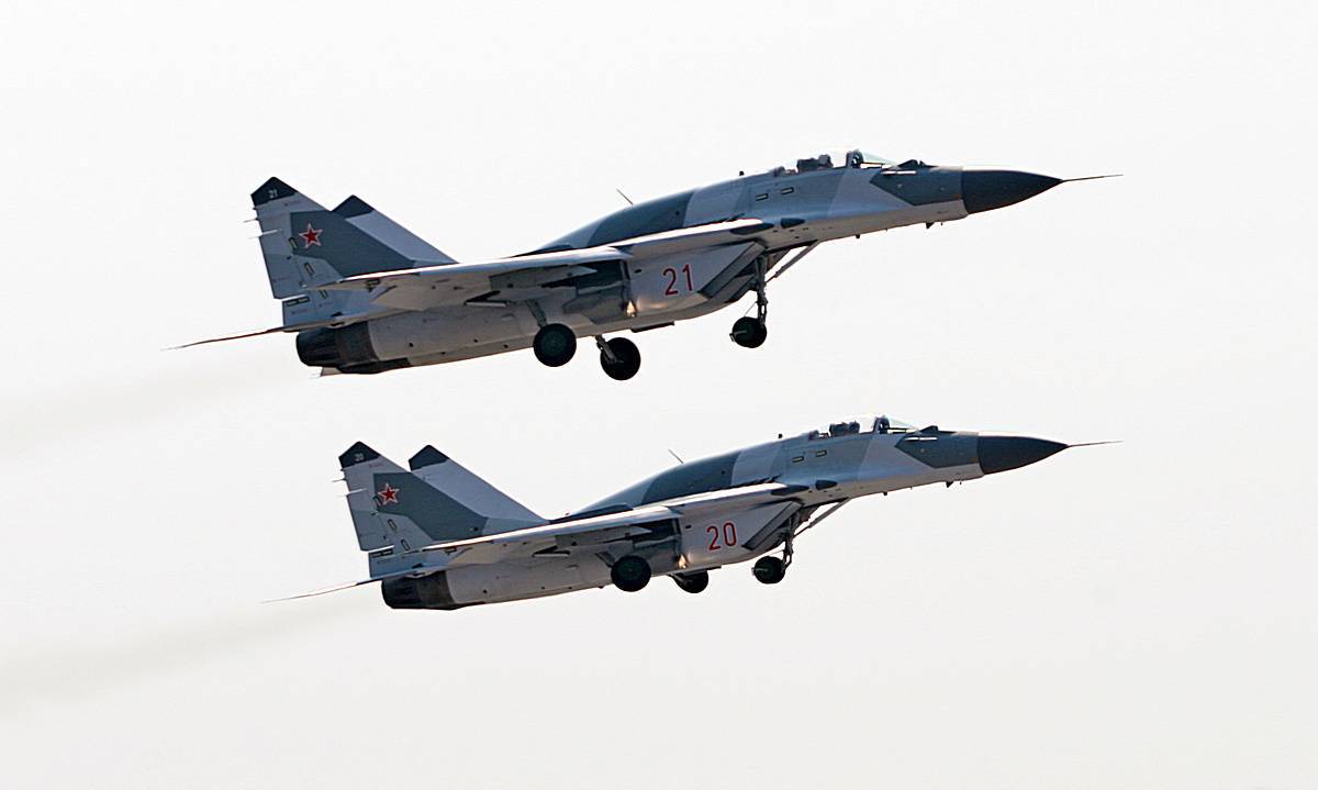 Источник: Россия перебросила в Сирию сразу шесть МиГ-29