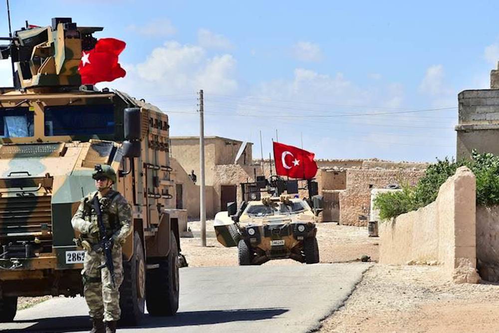 Регистратор турецкого броневика записал путь от завода до фронта в Ливии