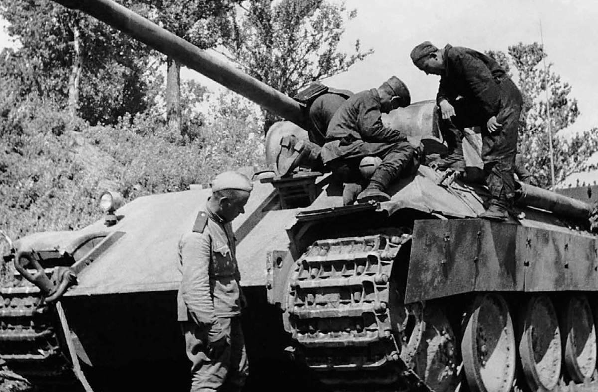 Красная «Пантера»: как советские танкисты «отжали» у немцев танк