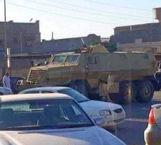 В Ливии засветились таинственные бронеавтомобили неизвестного производителя