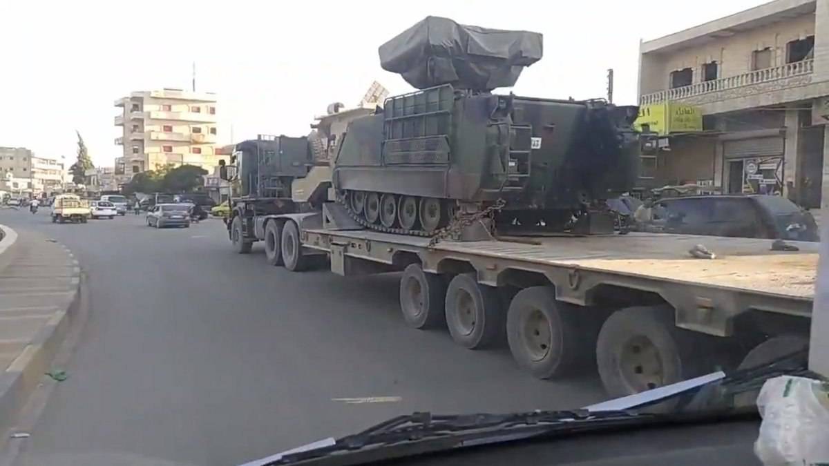 Турция перебросила в Сирию мобильные комплексы ПВО