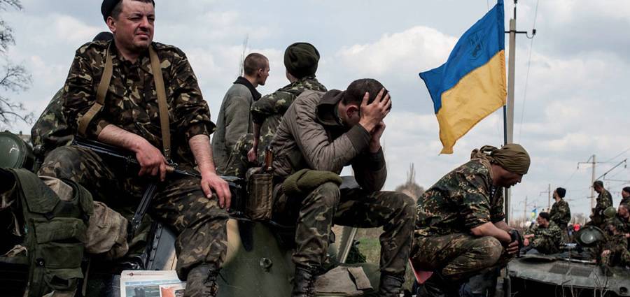 Офицер ВСУ на Донбассе расстрелял сослуживцев и застрелился