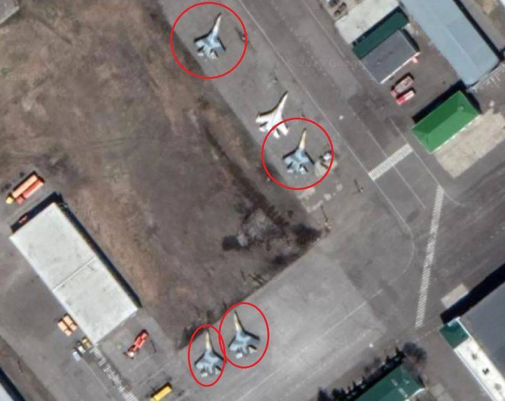 Спутниковые снимки показывают первые египетские Су-35