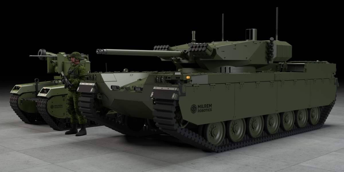 Эстонцы показали танк-робот Type-X