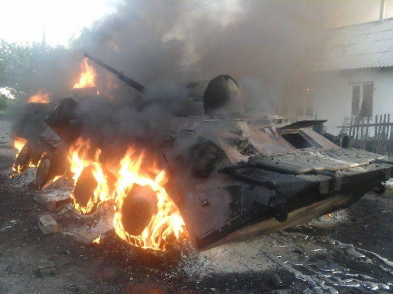 Украина понесла новые потери под Луганском