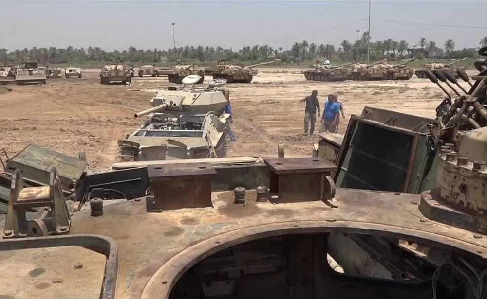 Реанимация брони: танки из СССР, Китая и Англии восстанавливают в Ираке