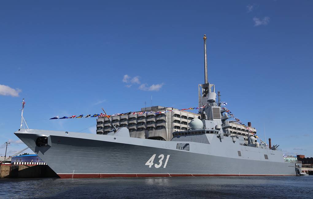 Фрегат "Адмирал Касатонов" войдет в состав ВМФ России в июле
