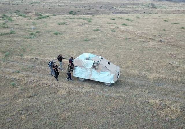 "БронеУралы" с "Утесами" и ЗУ-23 уничтожили  "джихад-мобили" в Таджикистане