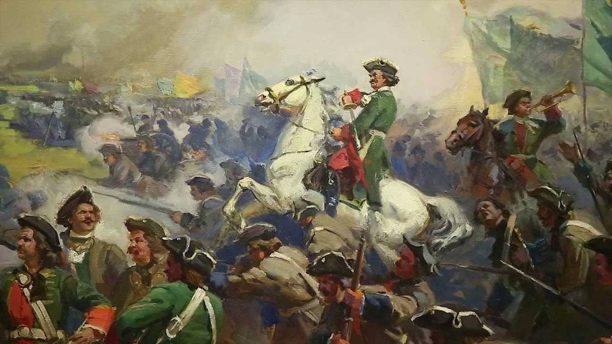 Полтавская битва 1709 года