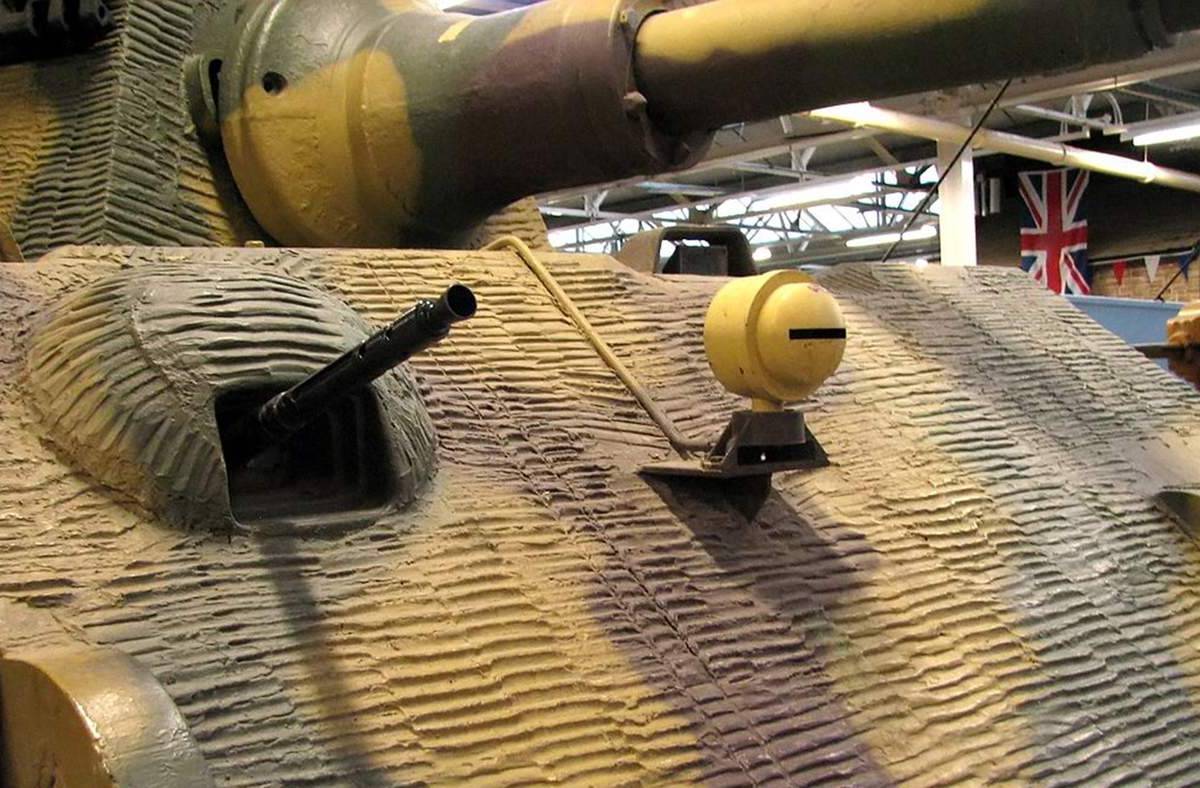Зачем немецкие танки обмазывались циммеритом?