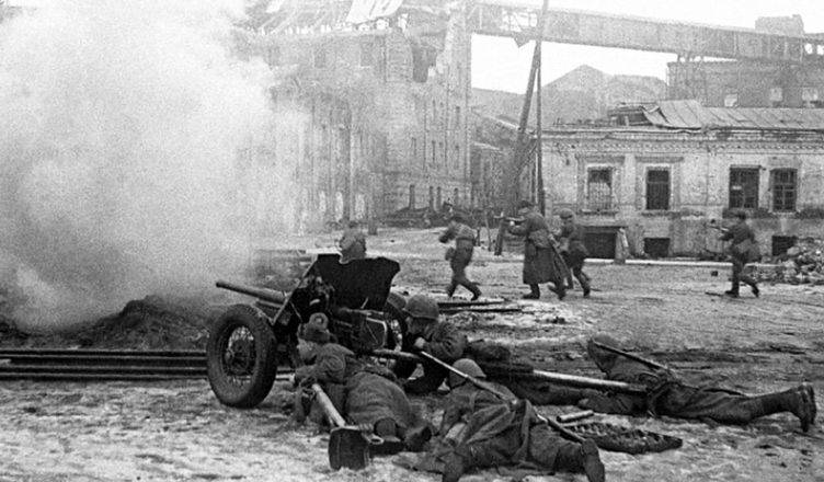 Советские солдаты героически приняли смерть