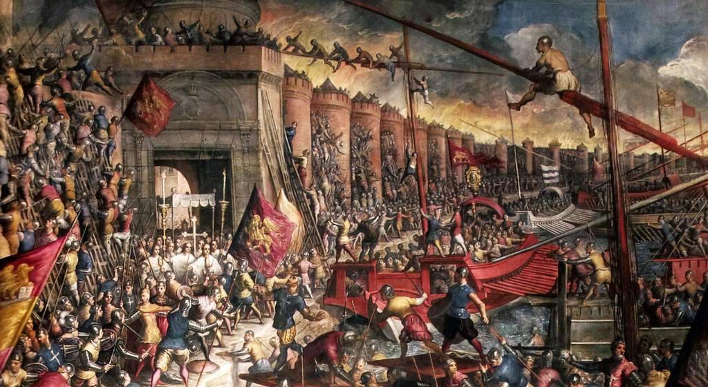 Как венецианцы взяли Константинополь в 1204 году: секретный фарватер