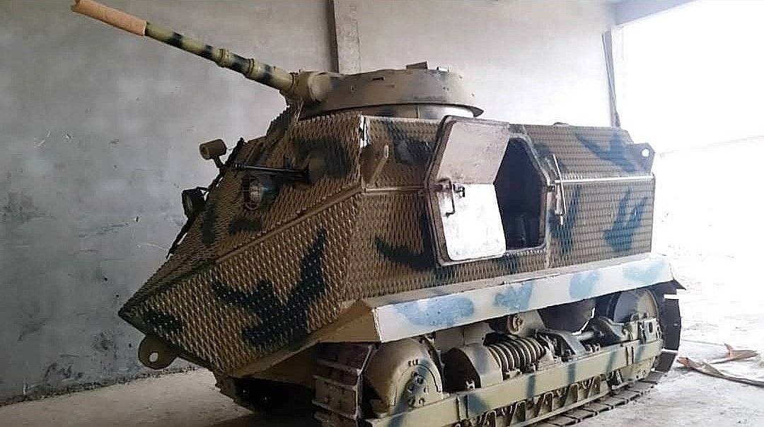 Курды наладили производтсво "танков" с башней от БМП-1 на базе тракторов