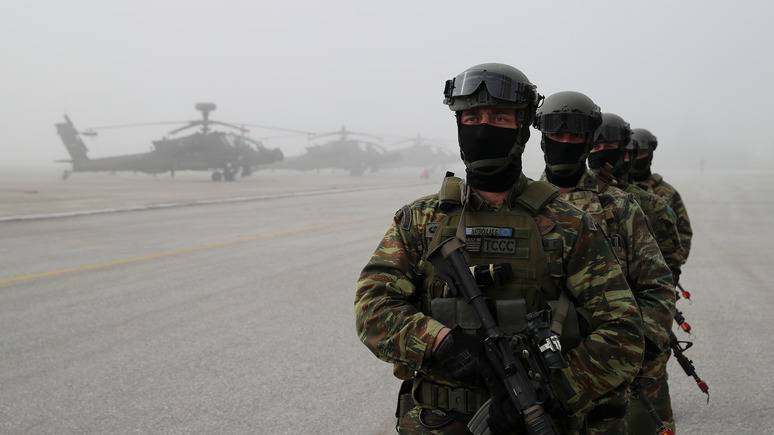 США строят в Греции военную базу для борьбы с Турцией и Россиейъ