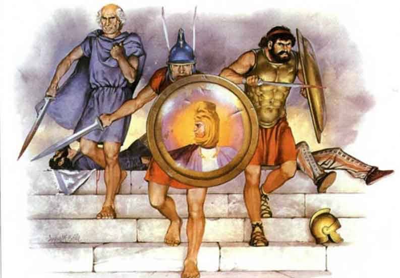 Как греки сражались за сокровища бога Аполлона