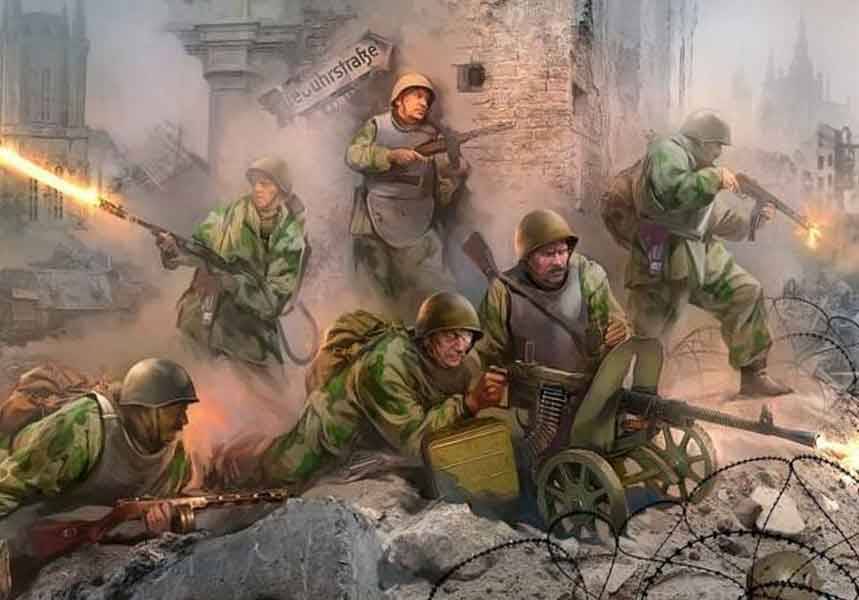 Как советские огнеметчики жгли немецкие танки
