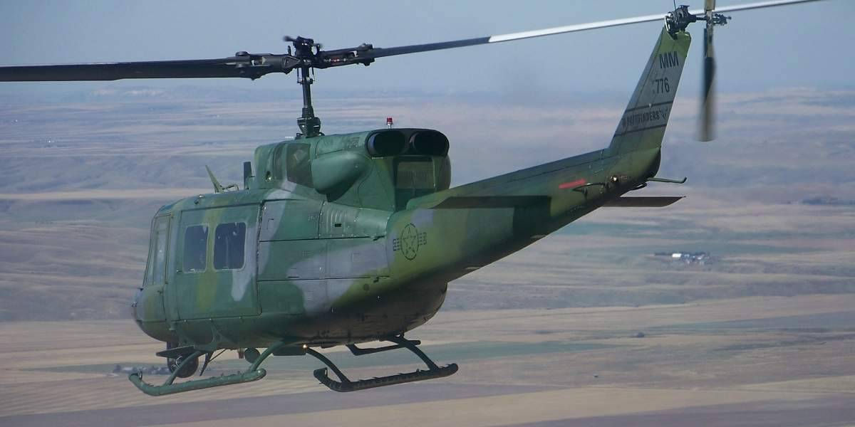 Американский военный вертолёт обстрелян над Виргинией