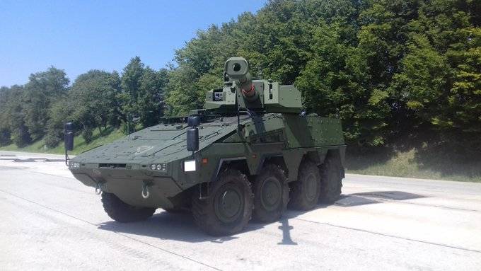 "Колесный танк" на базе бронетранспортера Boxer создали в Германии