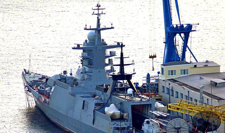 В России построят серию кораблей с уникальным радаром