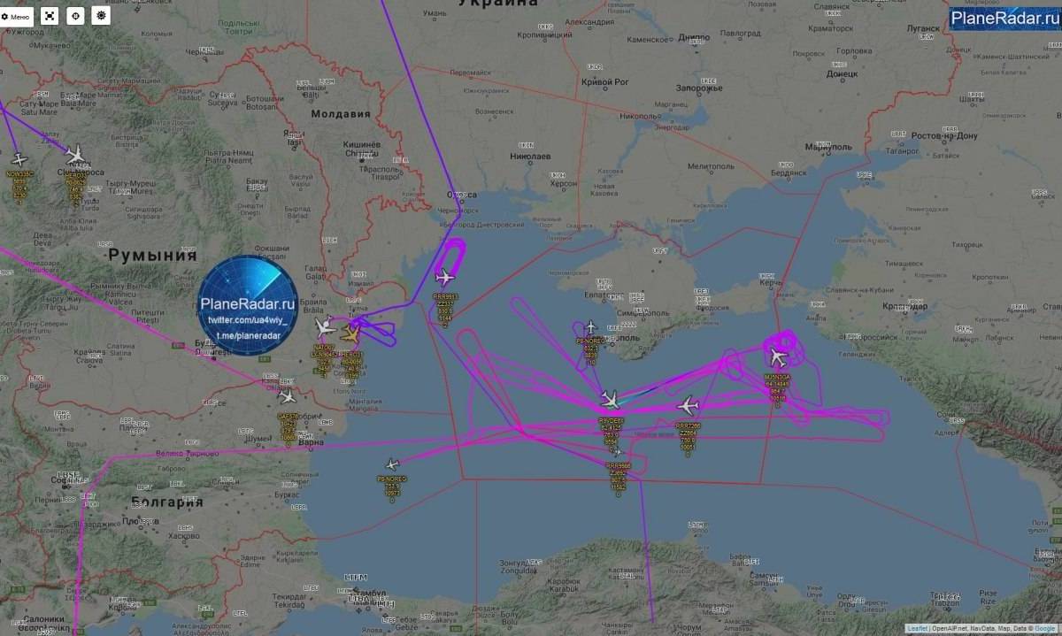 Над Черным морем собралась крупнейшая авиагруппировка НАТО