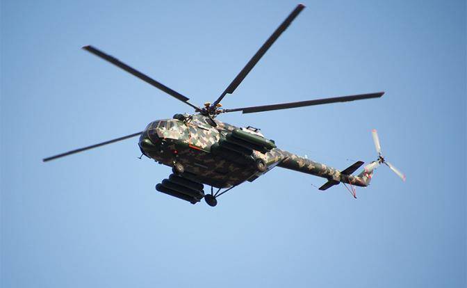 В Китае замечен самый загадочный российский вертолет Mi-171Sh