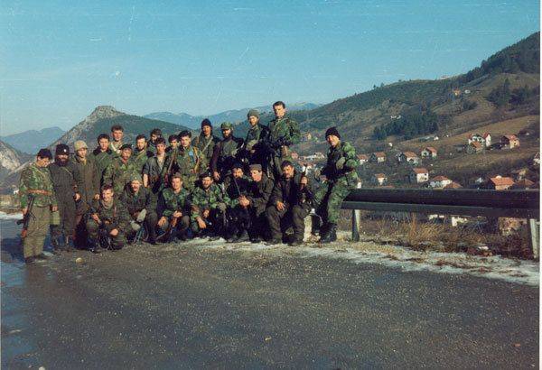Добровольцы с Украины на югославской войне