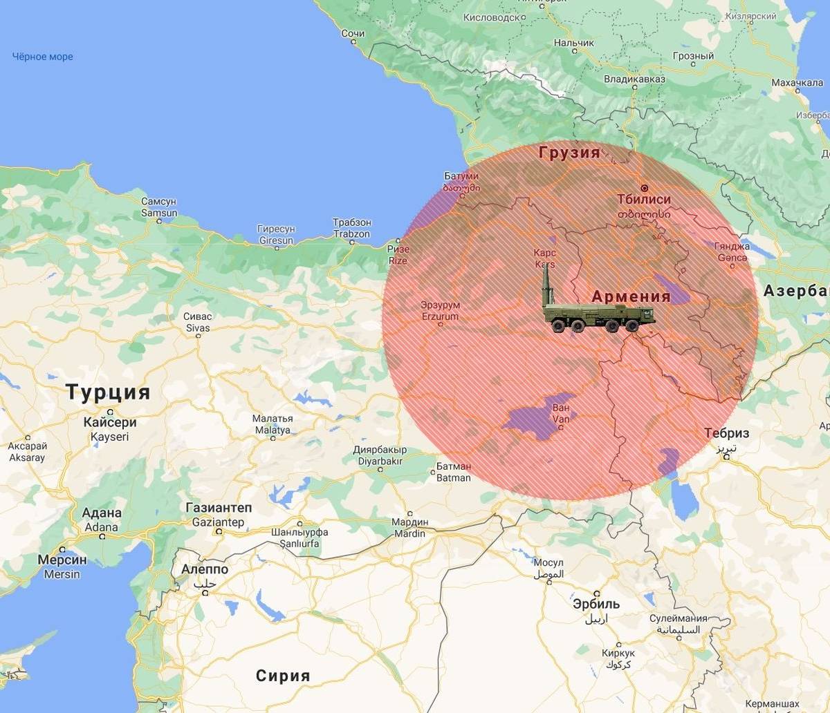 Анкара играет с огнем: армянские «Искандеры» могут накрыть турецкие базы