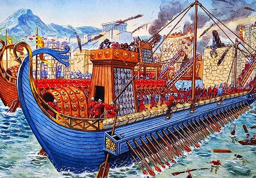 Как греческий механик напугал римских легионеров