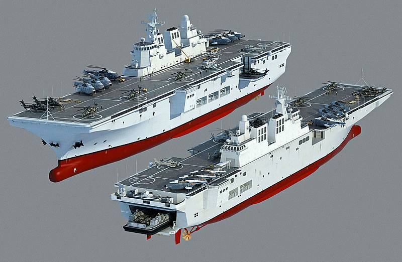 Китай догнал передовые морские державы в строительстве десантных кораблей