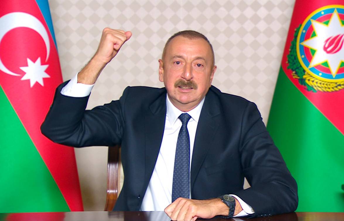 Алиев заявил об уничтожении двух стратегических комплексов «Ярс» в Карабахе