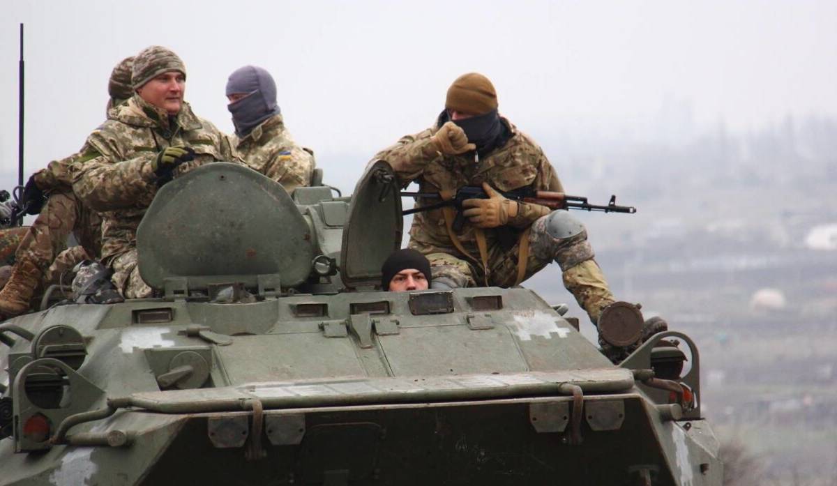 Донбасс: националисты убили офицера ВСУ, десантники устроили перестрелку