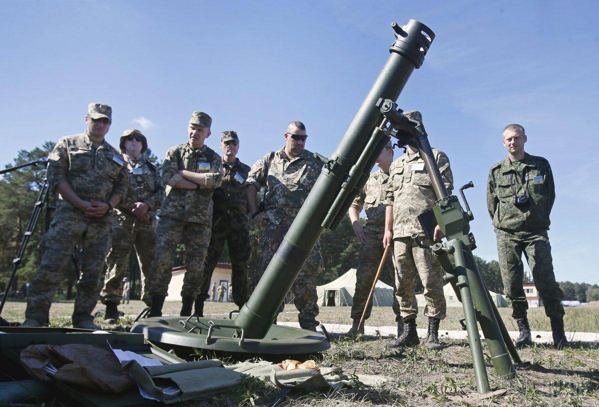 Преемник скандального украинского миномёта «Молот» проходит испытания