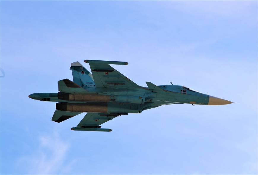 Американцы восхитились маневрами российского Су-34 в стратосфере
