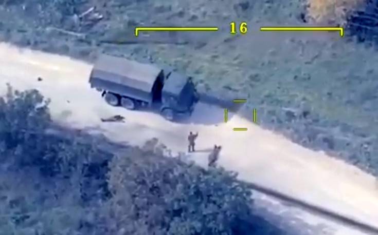 Опубликовано видео ликвидации министра обороны Нагорного Карабаха