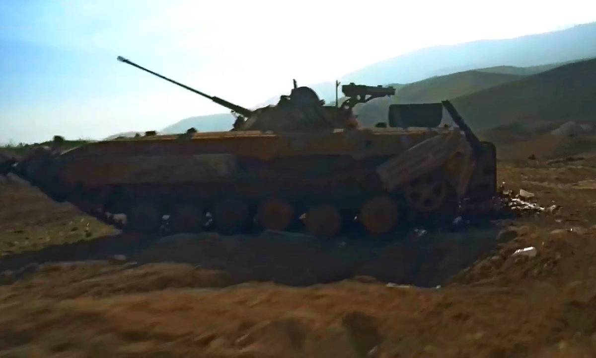Азербайджан потерял редкую "израильскую" модификацию БМП-2