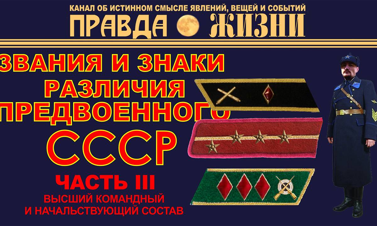 Знаки различия предвоенного СССР. Часть III