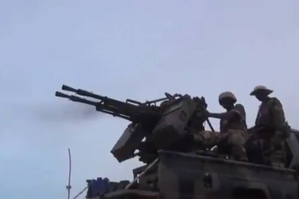 Стрельбы двуствольной версии "боевой метлы" показали на видео