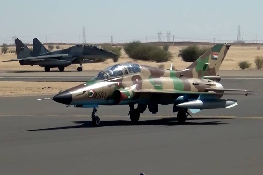 Видео: радикально измененные МиГ-21 приняли участие в учениях в Египте