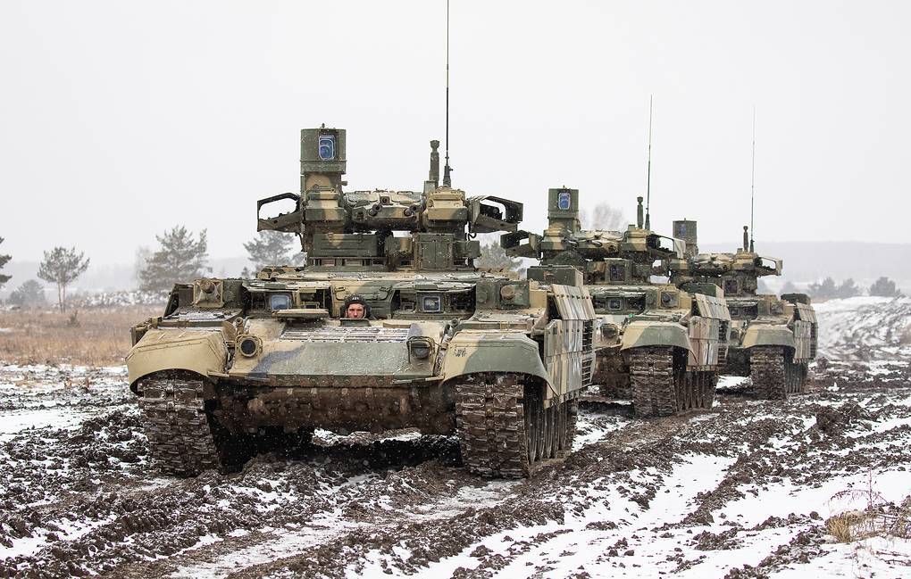 "Терминаторы" поступили на испытания в танковую дивизию на Урале